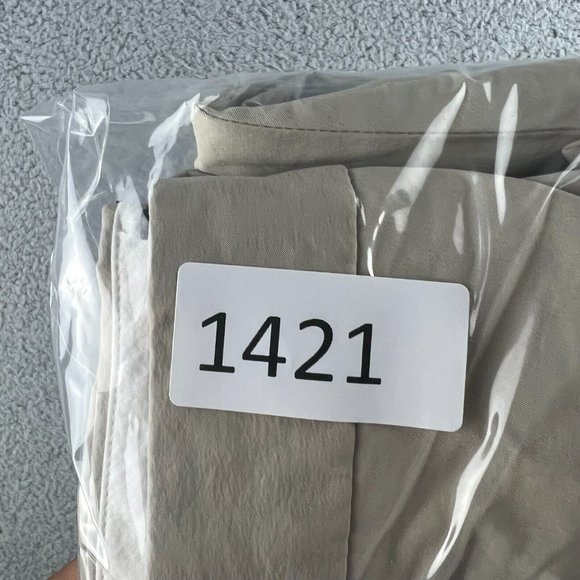 Banana Republic Pants Womens Size 2R Chino Stretch Beige Cotton Nylon Spandex - Picture 7 of 7